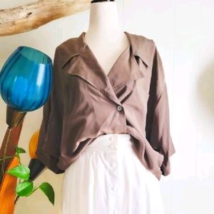 100% Silk vintage blouse